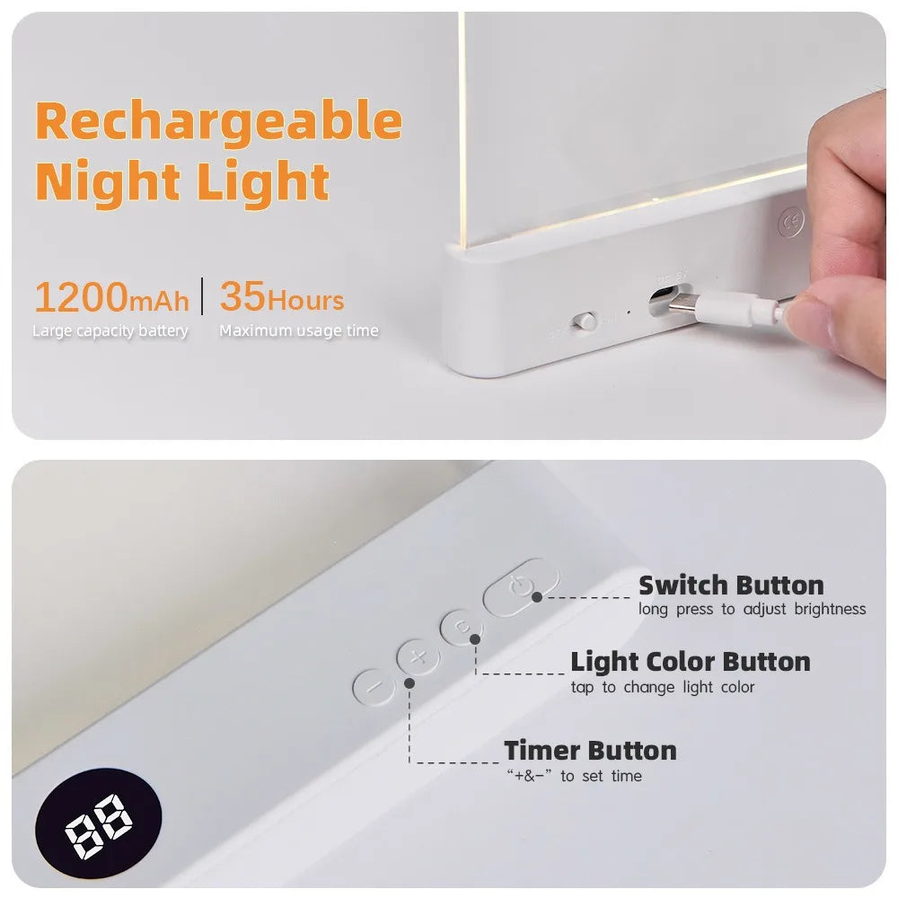 Smart LED Flat Reading Light