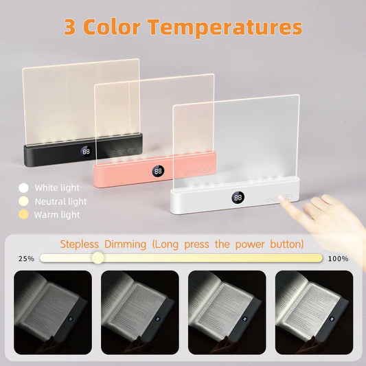Smart LED Flat Reading Light